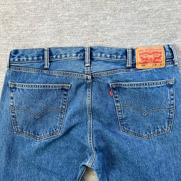 Levi’s 505 Classic Straight Jeans W38/L30 - Picture 6 of 7